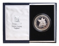 Isle of Man, 1978 One Crown Silver Proof in Booklet Form with Pobjoy Certificate, FDC