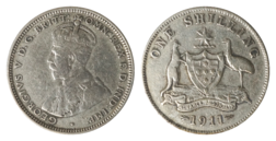 Australia, 1911 Shilling, GF