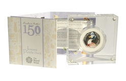 Beatrix Potter, 2016 50p 'Jemima Puddle-Duck' Silver Proof as issued with Royal Mint Certificate FDC