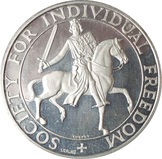 1965 Magna Carta, 750th Anniversary, Signing in 1215 of The Mangna Carta, Silver Proof aFDC