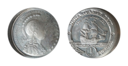 English Pattern 1995 (1 ECU) Trial Error miss strike Coin, UNC
