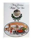 Isle of Man, 1983 Christmas 50p Cupro-Nickel Diamond Finish, enclosed in Christmas Card, with Certificate