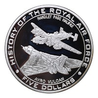 HISTORY OF THE RAF IN SILVER PROOF COINS