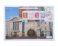 UK, 1996 Five Pounds '70th Birthday' First Day Coin Cover