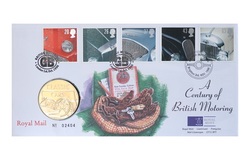UK, 1996 Medallic Medal, Commemorating "A CENTURY OF BRITISH MOTORING" Issued by the Royal Mint.