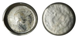 English Pattern (1 ECU) Trial Error miss strike Coin, UNC