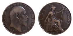 1905 Penny, Fine