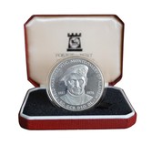 1887-1976 Montgomery of Alamen Sterling Silver Crown Medal, Cased with Pobjoy Certificate, FDC