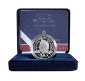 2000 Queen Elizabeth Queen Mother "Centenary" £5 Silver Proof, Boxed & Royal Mint Certificate FDC