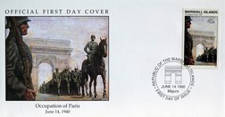 Marshall Islands, 'June 14 1990' Official First Day Cover, Choice UNC 'W10.FDC (1.1)'