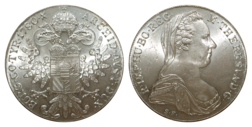 Austria, 1780 Maria Theresa Silver Thaler. An unofficial trade dollar, the famous Maria Theresa Thaler, UNC