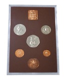 1974 Royal Mint Proof Coin Collection, light toning aFDC