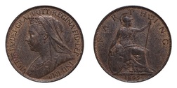 1895 Farthing OH, GVF lustre trace