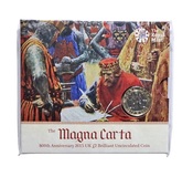 2015 UK 800th Anniversary 'Magna Carta' £2 Brilliant Uncirculated Coin, Royal Mint Sealed Pack