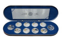 Pre-Owned Powered Flight in Canada: The First 50 Years Silver Coin Series - The Complete 10-Coin Set