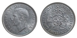1945 Florin, Mint lustre GVF 15261
