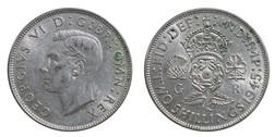 1945 Florin, Mint lustre VF 20826