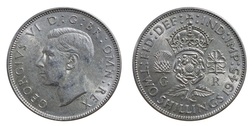 1945 Florin, Mint lustre VF 20825
