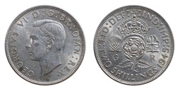 1945 Florin, Mint lustre VF 20822