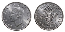 1945 Florin, Mint lustre GVF/EF obv bag marks 11606