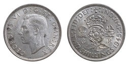 1945 Florin, Mint lustre, Obv black spots, otherwise VF 15262