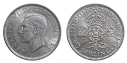 1945 Florin, Mint lustre GVF 20820