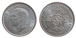1945 Florin, Mint lustre VF 11607