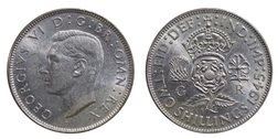 1945 Florin, Mint lustre, GVF 15252