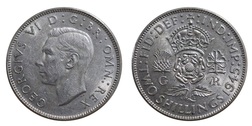 1945 Florin, Mint Lustre, GVF 11611