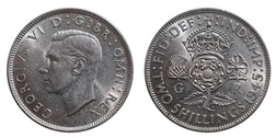 1945 Florin, Mint Lustre GVF 23753