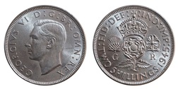 1945 Florin, Mint Lustre GVF ek 11605