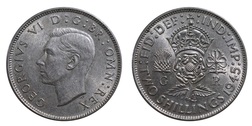 1945 Florin Mint Lustre, GVF 20811