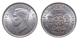 1944 Florin, Mint Lustre UNC 11625