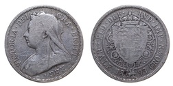 1893 Half crown, FAIR 19705