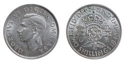 1945 Florin, Mint lustre GVF 75861
