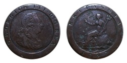 1797 Cartwheel Penny, GF light pitting