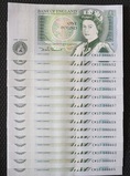 Bank of England, £1 Banknotes (15) Consecutive run of D.H.F Somerset, GEF/UNC CW37 346651-65