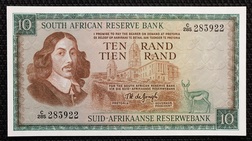 South Africa, 10 RAND (1975) Pick 113c Crisp Uncirculated